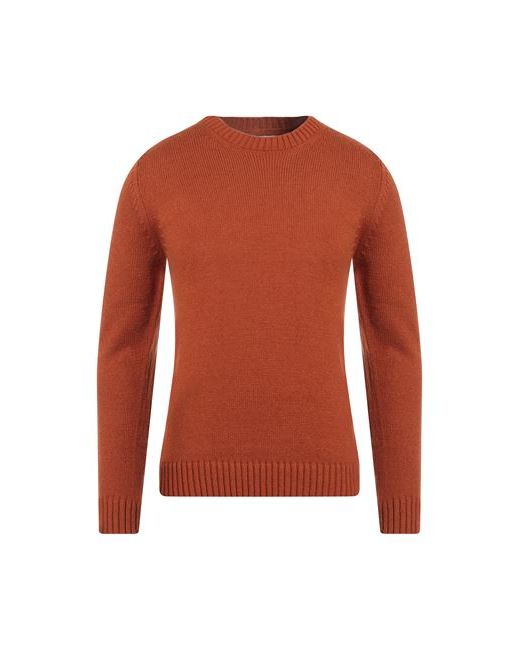 Markup Man Sweater Rust Acrylic Wool