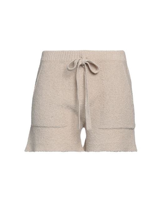 Compagnia Italiana Shorts Bermuda Ivory Cotton Polyamide