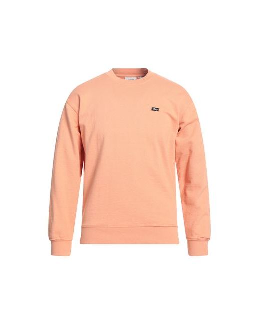 Obey Man Sweatshirt Apricot Recycled cotton polyester