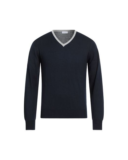 Rossopuro Man Sweater Midnight Cotton