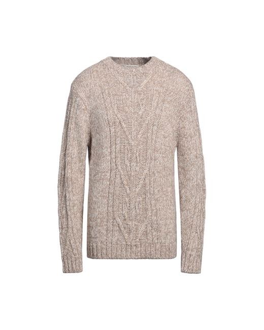 Wool & Co Man Sweater Khaki Acrylic Wool Alpaca wool Viscose