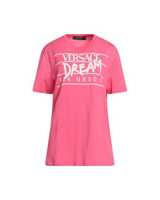 Versace T-shirt Fuchsia Cotton