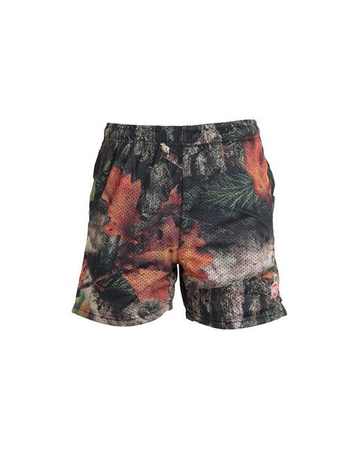 market Fauxtree Mesh Shorts Man Bermuda Polyester