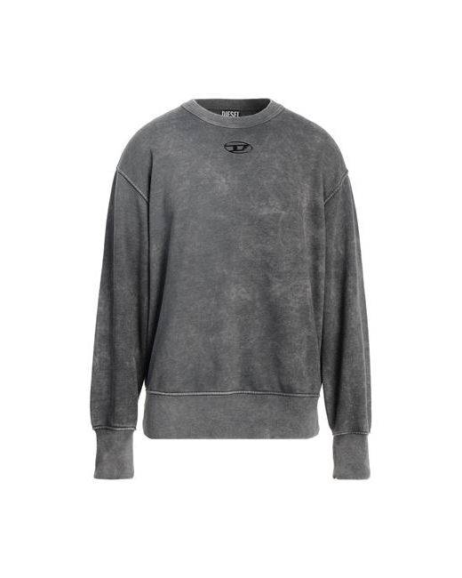 Diesel Man Sweatshirt Steel Cotton Polyester Elastane