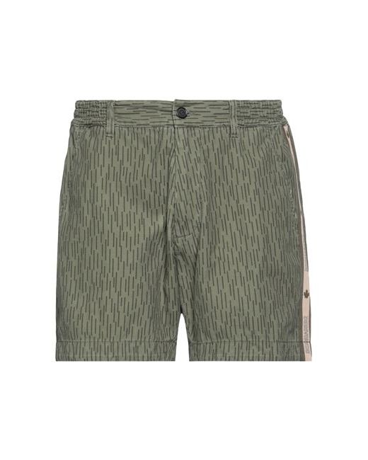 Dsquared2 Man Shorts Bermuda Military Cotton Polyester
