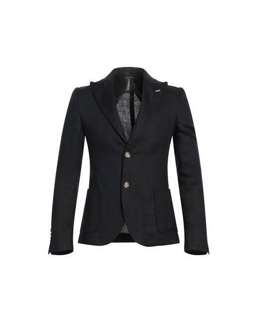 Grey Daniele Alessandrini Man Suit jacket Steel Linen