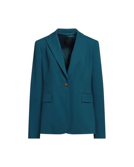 Pinko Suit jacket Deep jade Viscose Polyamide Elastane Acetate Polyester