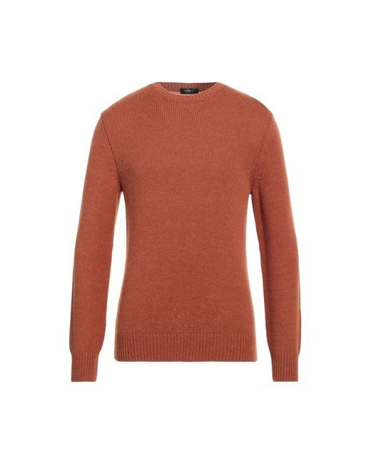 Suite 191 Man Sweater Rust Wool Alpaca wool Polyamide