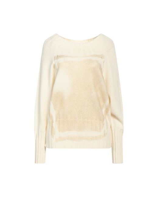 Liviana Conti Sweater Ivory Cashmere Polyamide Polyester Metal