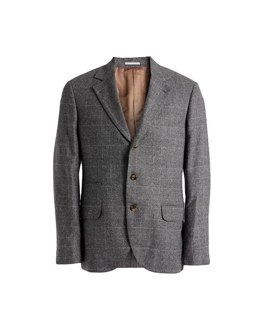 Brunello Cucinelli Man Suit jacket Lead Virgin Wool Silk