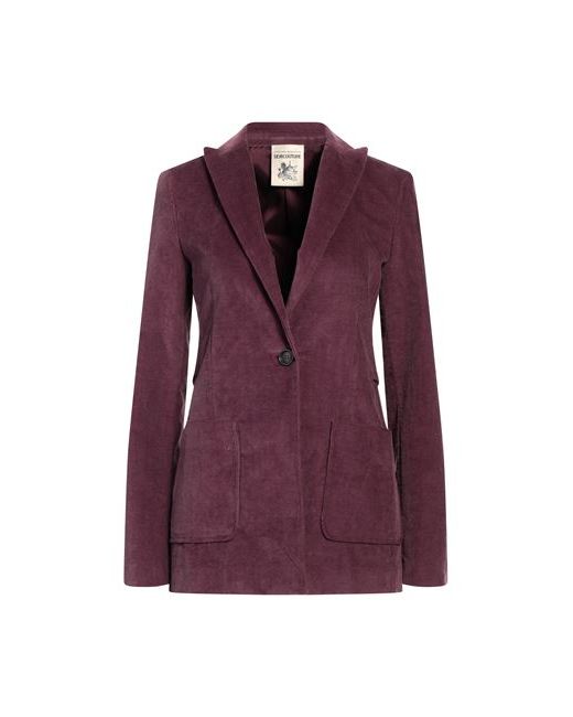 Semicouture Suit jacket Deep Cotton Elastane Polyester Acetate