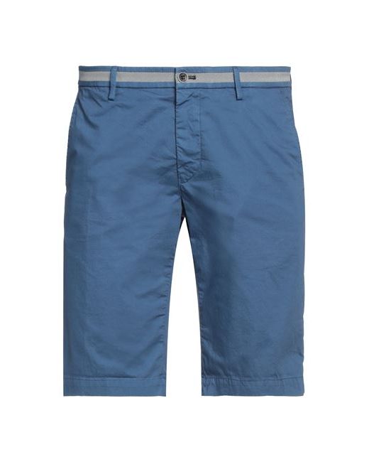 Mason's Man Shorts Bermuda Azure Cotton Elastane