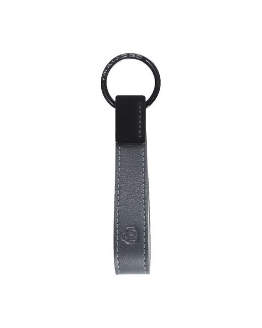 Piquadro Man Key ring Lead Soft Leather Metal