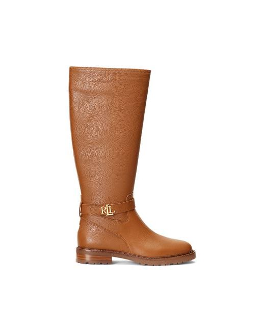 Lauren Ralph Lauren Knee boots Tan Soft Leather