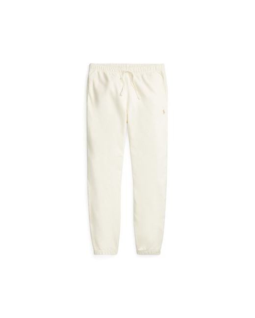 Polo Ralph Lauren Loopback Terry Sweatpant Man Pants Ivory Cotton