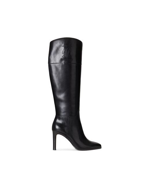 Lauren Ralph Lauren Page Burnished Leather Tall Boot Knee boots Soft