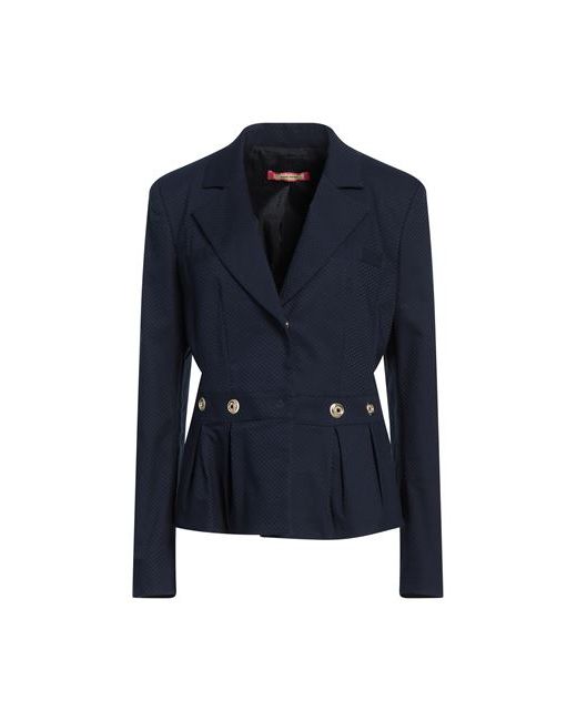 Angelo Marani Suit jacket Midnight Cotton Elastane