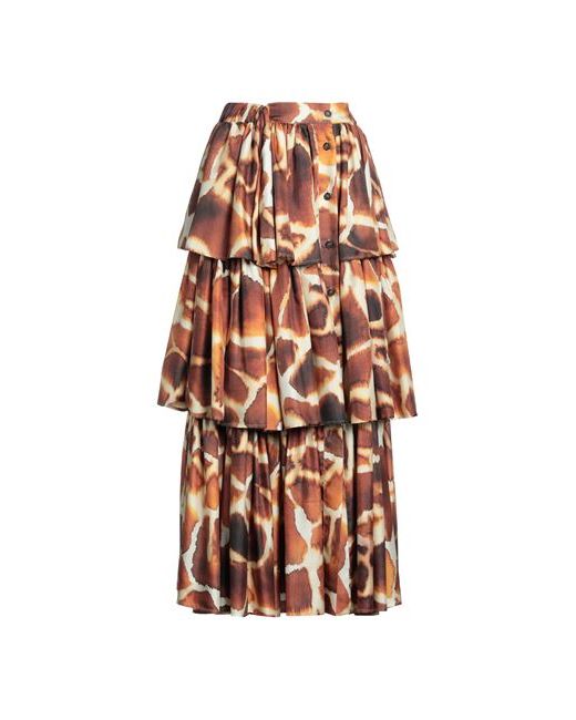 Co. Go Long skirt Camel Silk