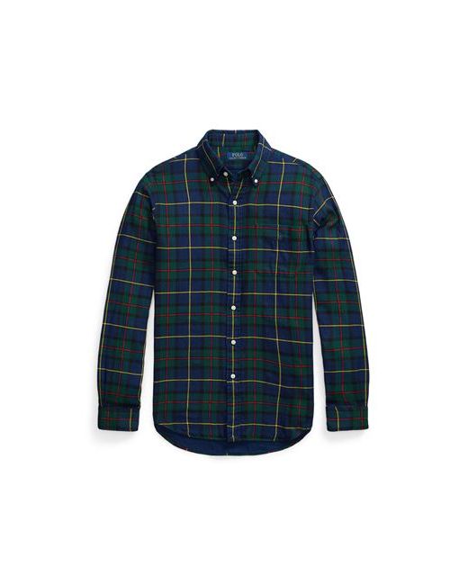 Polo Ralph Lauren Custom Fit Checked Double-faced Shirt Man Cotton