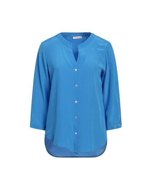 Camicettasnob Shirt Azure Silk