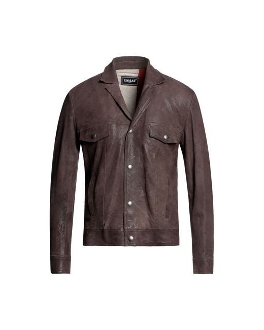 sword 6.6.44 Man Jacket Cocoa Soft Leather