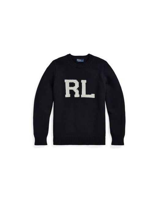 Polo Ralph Lauren Logo Intarsia-knit Wool Sweater Man