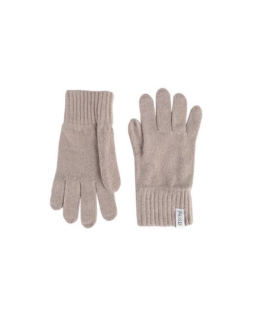 Rifò Pier-paolo Man Gloves Sand Recycled cashmere wool