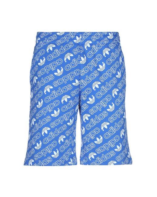 Adidas Originals Man Shorts Bermuda Azure Cotton
