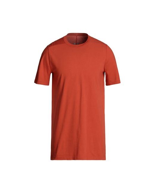 Rick Owens Man T-shirt Rust Cotton