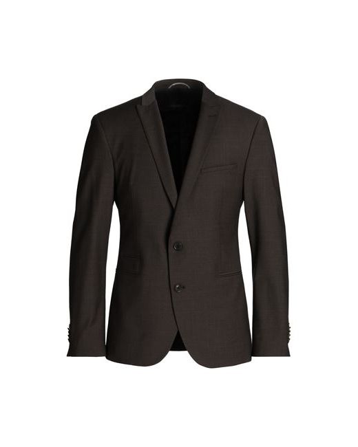 Drykorn Man Suit jacket Lead Polyester Wool Elastane