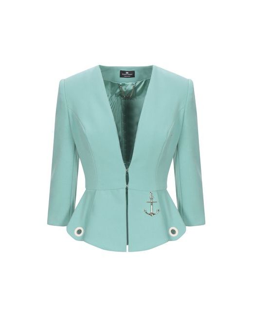 Elisabetta Franchi Suit jacket Light Polyester Viscose Elastane