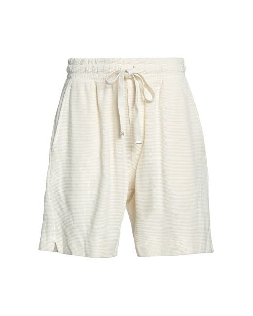 Daniele Fiesoli Man Shorts Bermuda Ivory Cotton