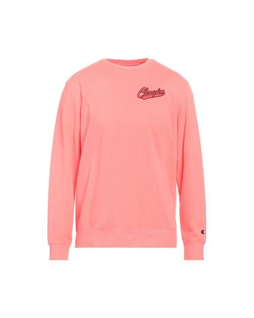 Champion Man Sweatshirt Coral Cotton Polyester