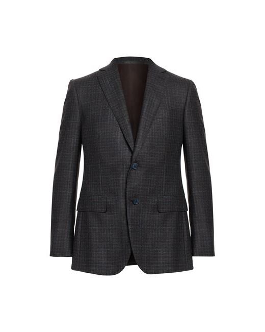 Pal Zileri Man Suit jacket Dark Wool Silk Cashmere