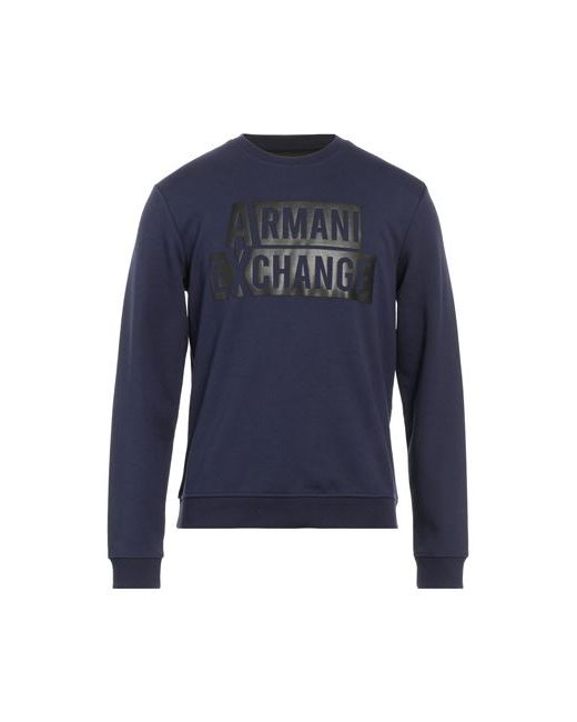 Armani Exchange Man Sweatshirt Midnight Polyester Cotton
