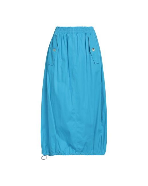 Vicolo Midi skirt Azure Cotton Elastane