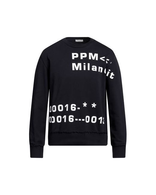 Paolo Pecora Man Sweatshirt Midnight Cotton