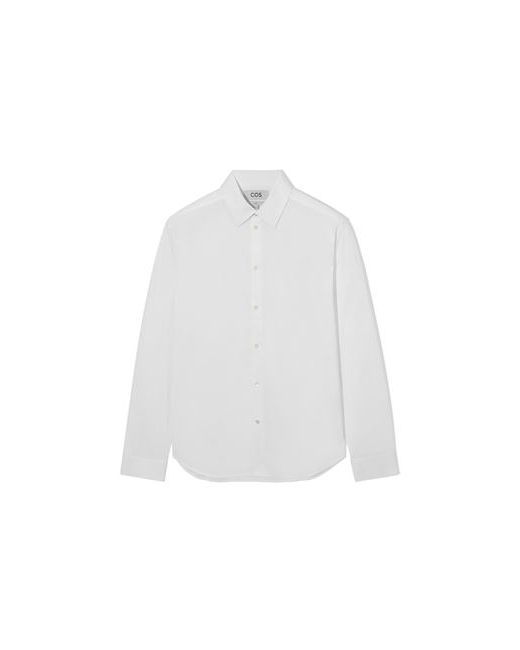 Cos Man Shirt 14 ½ Cotton Polyamide Elastane