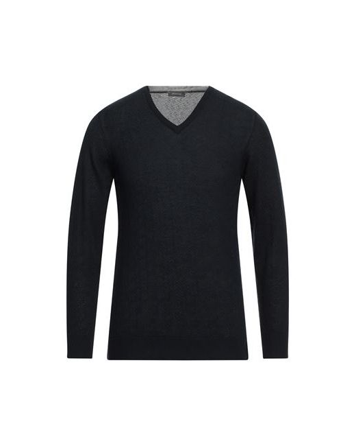 Rossopuro Man Sweater Midnight Cotton