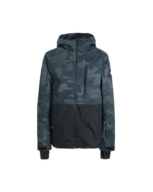 Quiksilver Qs Giacca Snow Mission Printed Block Jk Man Jacket Polyester