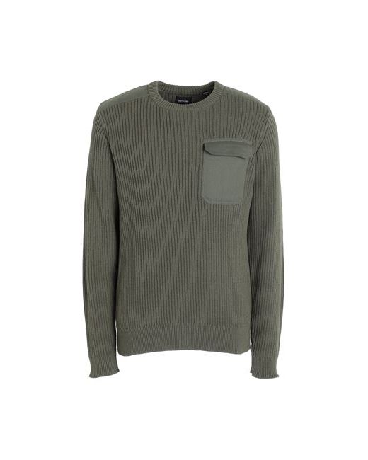 Only & Sons Man Sweater Military Recycled cotton Polyester