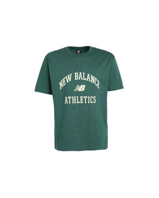 New Balance Athletics Varsity Graphic T-shirt Man Dark Cotton