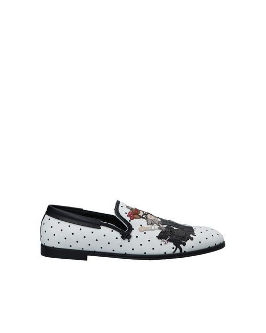 Dolce & Gabbana Man Loafers Soft Leather Textile fibers