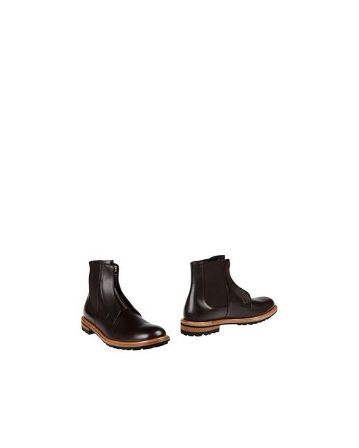 Dolce & Gabbana Man Ankle boots Cocoa Calfskin