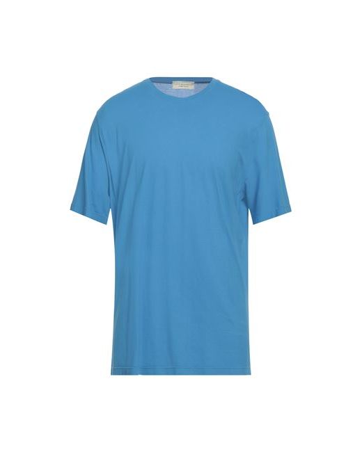 Filippo De Laurentiis Man T-shirt Azure Cotton