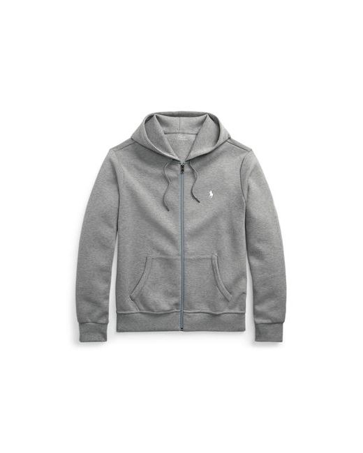 Polo Ralph Lauren Double-knit Full-zip Hoodie Man Sweatshirt Cotton Recycled polyester