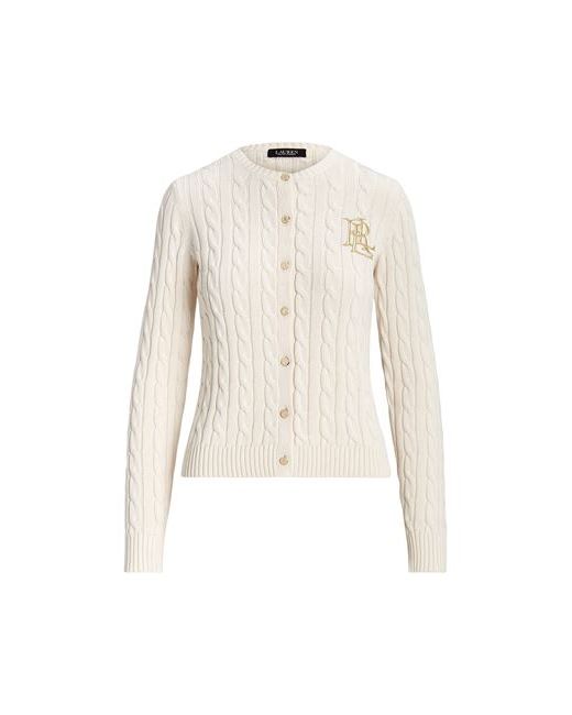 Lauren Ralph Lauren Cable-knit Cotton Cardigan Ivory