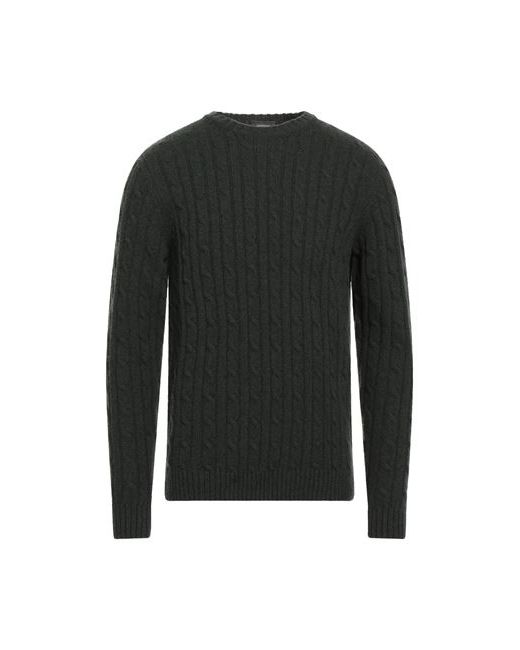 Rossopuro Man Sweater Dark Wool Viscose Nylon Cashmere