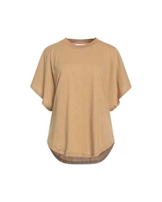 Solotre T-shirt Camel Cotton