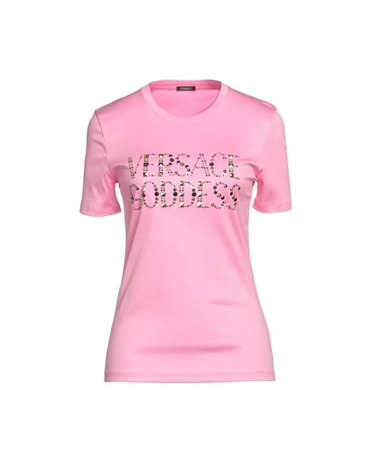 Versace T-shirt Cotton Metal Glass